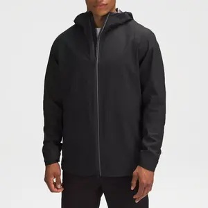 Hochwertiger Hersteller von Golf bekleidung Benutzer definierte umwelt freundliche wasserdichte Wind jacke mit Kapuze Sport Golf jacke im Freien