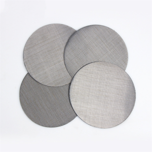 Round Hole Stainless Steel Woven Wire <strong>Mesh</strong> <strong>Filter</strong> Disc 50-300 Micron for Food Shop Lightweight at 0.01 KG Coffee <strong>Filters</strong> Disc - Product Image 4