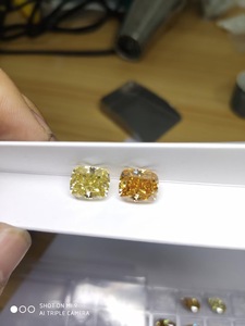 최고의 생산 보석 하이 퀄리티 색상 블루 그라 모이사나이트 다이아몬드 보석 외계인 컷 모이사나이트 - Product Image 5