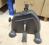 Bicicleta debajo del escritorio y ejercitador de pedales en el hogar Equipo de fisioterapia y máquina de ejercicios para brazos y piernas con pantalla LCD
