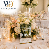 Cartes de table personnalisées vintage rondes pour mariages et banquets, cartes de placement personnalisées, cartes de placement sur pied, décorations de fête