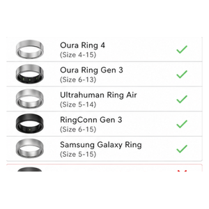 Lot de 8 protections colorées pour Oura Ring 4 Gen 3, ensemble de protecteurs en silicone résistant à la décoloration, garde la couleur après lavage, tailles S M L - Product Image 2