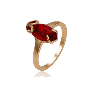 14773 Gioielli Xuping Anello in Oro con Gemma in Stile Reale Antico per Donne - Product Image 1