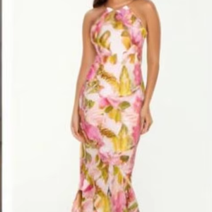 Bán Buôn Mùa Hè Voan Của Phụ Nữ Dresses Tự Nhiên Vòng Eo Giản Dị Hỗn Hợp Phong Cách Sử Dụng Thời Trang Cổ Phiếu Sẵn Sàng Để Tàu - Product Image 1