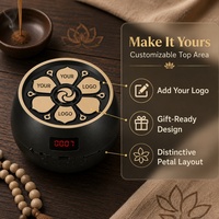 Speaker Mini Portabel Berkualitas Tinggi, Pemutar Nyanyian Buddha untuk Meditasi di Kuil & Rekamian Nyanyian Pali