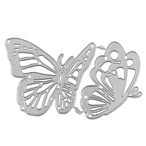 AAGU-Découpeur en métal pour scrapbooking, <span class=keywords><strong>papier</strong></span> gaufré, carte, album, modèle d'artisanat, pochoir, papillon - Product Image 4