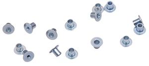 مسامير تثبيت شبه أنبوبية صلبة من الفولاذ المقاوم للصدأ DIN7337 احترافية من المصنع - Product Image 4