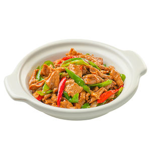 อาหารเอเชียบ้านไร่ผักที่ทำไว้ล่วงหน้าพริกเนื้อผัดส่วนผสมกึ่งสำเร็จรูปสำหรับการทำอาหารนำออกขาย - Product Image 1