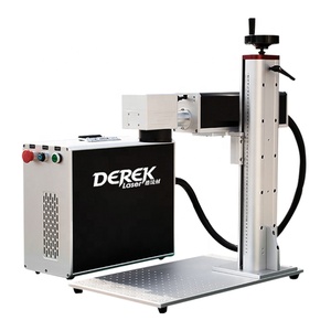 Máquina de Grabado y Marcado Láser de Fibra de Alta Precisión <span class=keywords><strong>DEREK</strong></span> 20W/30W/50W, Compatible con Formatos AI/DXF/PLT/BMP/DWG/DST - Product Image 4