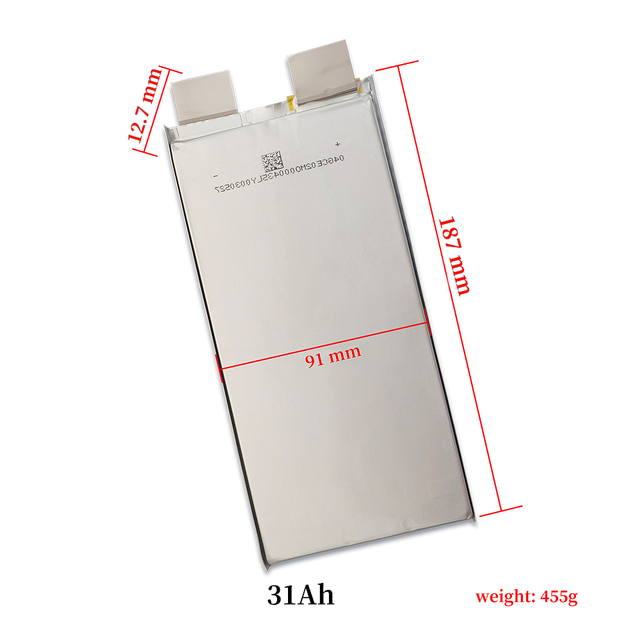High Performance Solid State Battery Cells 3.8V 1S 31000mAh 34000mAh40000mAh Cargo Drone/ VTOL/ Evtol/ Heavy Lifting Drone