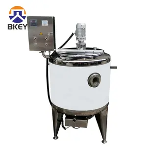 Tanque de mezcla de calefacción de acero inoxidable con camisa pequeña más vendido con agitador de calentador