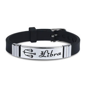 Pulsera de moda popular <span class=keywords><strong>y</strong></span> dulce de doce constelaciones para parejas - Product Image 5