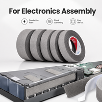 Joint d'étanchéité en mousse conductrice découpée pour blindage EMI, mousse nickel-cuivre pour blindage RF des circuits imprimés et des appareils électroniques