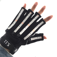 Gants lumineux néon de haute qualité, 6 couleurs au choix, source LED, mitaines pour la danse, les rave, le carnaval, la discothèque, le bar