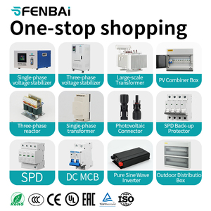 Caja de Conexiones Impermeable FENBAI Personalizada IP65 ABS/PC, Caja de Distribución MCB para Exteriores de 5-6 Vías, Certificación CE EAC UL - Product Image 6