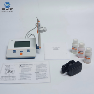 PH100B 台式实验室 <span class=keywords><strong>pH</strong></span> 计 高精度 ±0.01 <span class=keywords><strong>pH</strong></span> 0.00-14.00 mV 50 个数据集 NIST 缓冲水测试仪 化学水分析仪 - Product Image 2