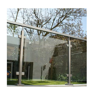 YL METAL Hot Sales Stair Post Handrail Terrace Balustrade Fence <strong>Balcony</strong> Glass <strong>Railing</strong> - Product Image 6