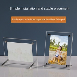 Trong suốt Acrylic 8-12 inch A3 nhựa khung ảnh cho giấy phép kinh doanh A4 giấy chứng nhận ủy quyền pha lê bảng tường - Product Image 3