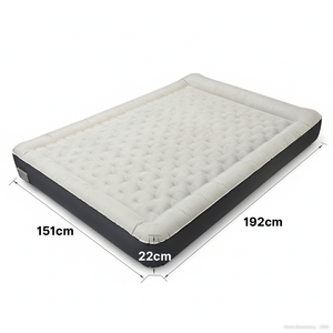 Materasso da Campeggio Pieghevole Leggero Portatile Autogonfiabile con Pompa Integrata in TPU+Nylon 50D+Flock per Esterni, Camere da Letto e Magazzini - Product Image 6