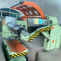 Máquina Automática de Corte de Bobinas de Chapa Metálica con Control PLC y Operación Motorizada, Color Personalizable