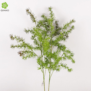 Qihao Helecho Artificial de Espárrago 100cm 200cm Decoración Interior para Bodas Planta de Plástico Suave Adorno de Vegetación - Product Image 5