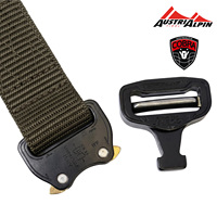 Ceinture de sécurité de qualité supérieure, ceinture tactique en nylon robuste de 1,5 pouces avec boucle Cobra en métal à dégagement rapide