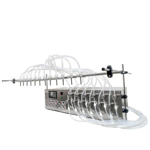 เครื่องบรรจุของเหลวแบบแม่เหล็ก 12 หัว กึ่งอัตโนมัติ ความแม่นยำสูง สำหรับน้ำมันหอมระเหย น้ำหอม แอลกอฮอล์ ตัวทำละลาย 220V - Product Image 3