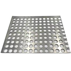 עיצוב מותאם אישית רב-מתכת מחורר גיליון ריבוע חורים אלומיניום חבטות צלחת מגולוון בד מרוסן עבור מסך מקובל - Product Image 3
