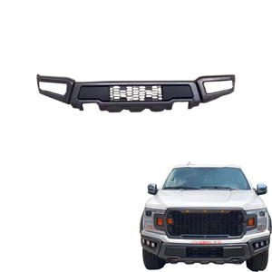 Front <strong>Bar</strong> for Ford F150 Raptor 2018-2020 Musixia Black Steel Front Bumper 4x4 Off-road Pickup With Winch Bracket Accessories - Product Image 3