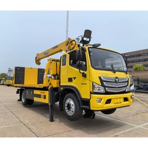Camion de remorquage Foton Diesel neuf avec grue de 5T, empattement de 4700 mm, essieu arrière de 8 <span class=keywords><strong>tonnes</strong></span>, transmission 4x2, boîte manuelle à 6 vitesses - Product Image 2