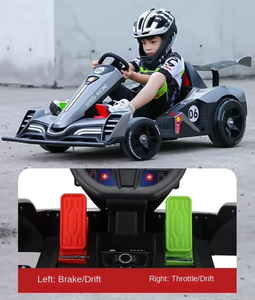 子供用24Vバッテリー駆動の電気ドリフトゴーカート<span class=keywords><strong>2</strong></span>-4 & 5-7年高速ライドオンおもちゃ車プラスチック材料 - Product Image 2