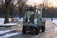 Balayeuse et souffleuse à neige à quatre roues haute performance de 1,4 m avec un poids de 1106 kg