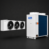Unidad de Condensación IoT de 10-25 HP para Cámaras Frigoríficas, Unidad de Refrigeración para Cámaras Frigoríficas AHU, Procesamiento de Alimentos, Almacenamiento de Vegetales, Frutas y Carne