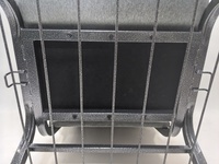 Sillas de Iglesia Modernas y Duraderas de Tela y Metal para Escuelas, Cines, Hospitales, Muebles de Teatro Apilables