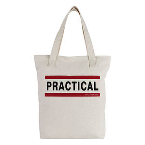 Bolsas de comestibles reutilizables 100% algodón, bolsa de lona ecológica con impresión - Product Image 6