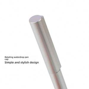 Bolígrafo Clásico de Metal en Negro Mate y Gris Mate, con Logotipo Personalizado, para Uso Empresarial, Diseño Novedoso, Ancho de Escritura de 1.0 mm - Product Image 5