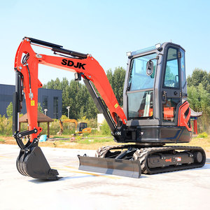 Mini Excavadora con Motor Kubota en Oferta, 3.5 Toneladas, Euro 5, CE, EPA, Mini Excavadora Agrícola de 1 y 2 Toneladas, Mini Bagger, Micro Excavadora - Product Image 1