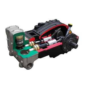 Bomba de émbolo de alta presión triplex de 3625 PSI, 250 bar, 168 LPM con caja de engranajes FV y émbolo cerámico de alto rendimiento - Product Image 3