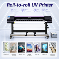 Impresora de Etiquetas Automática de Rollo a Rollo UV de Inyección de Tinta de 1.6m x 1.9m para Pancartas Flexibles, Papel Tapiz, Vinilos y Adhesivos, Nueva I3200
