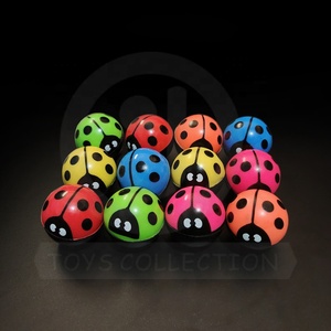 Venta al por Mayor de Pelotas de Goma de 32 mm para Niños, Coloridas y de Diseño Variado, Pelotas de Alto Rebote para Máquinas Expendedoras - Product Image 2