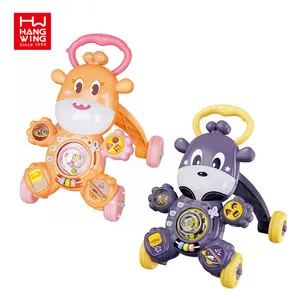 HW jouets 2023 nouveau bébé et enfant en bas âge multifonctionnel éducation précoce trotteur cerf chariot musique enfants infantile apprendre marche Puzzle <span class=keywords><strong>jouet</strong></span> - Product Image 1