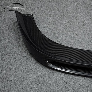 Alerón Inferior de Fibra de Carbono Estilo V, Divisor de Parachoques Delantero para Mercedes Benz W204 C63, Kit de Carrocería - Product Image 4