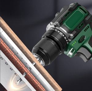 Perceuse électrique multifonctionnelle à couple élevé sans balais à deux vitesses alimentée par batterie au lithium 21V Personnalisation OEM - Product Image 4