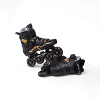 Patins à roues alignées professionnels pour adultes Patins à roulettes clignotants pour hommes et femmes