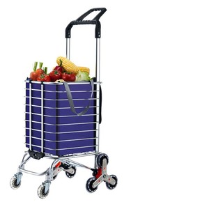 Custom Foldable Grocery Bag with Wheels Trolley Rolling Shopping Cart Shopping Trolley Bag Large Rolling Tote Bag With Handles - Product Image 3
