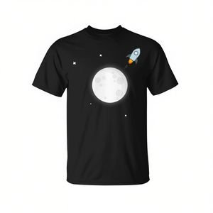 Camiseta Stellar Lumens XLM Beyond The Moon - Product Image 2