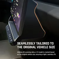 2024 Tesla modèle 3/Y tableau de bord boîtes à gants Highland Center présentoir connectivité sans fil bouton intelligent stockage pièces automobiles