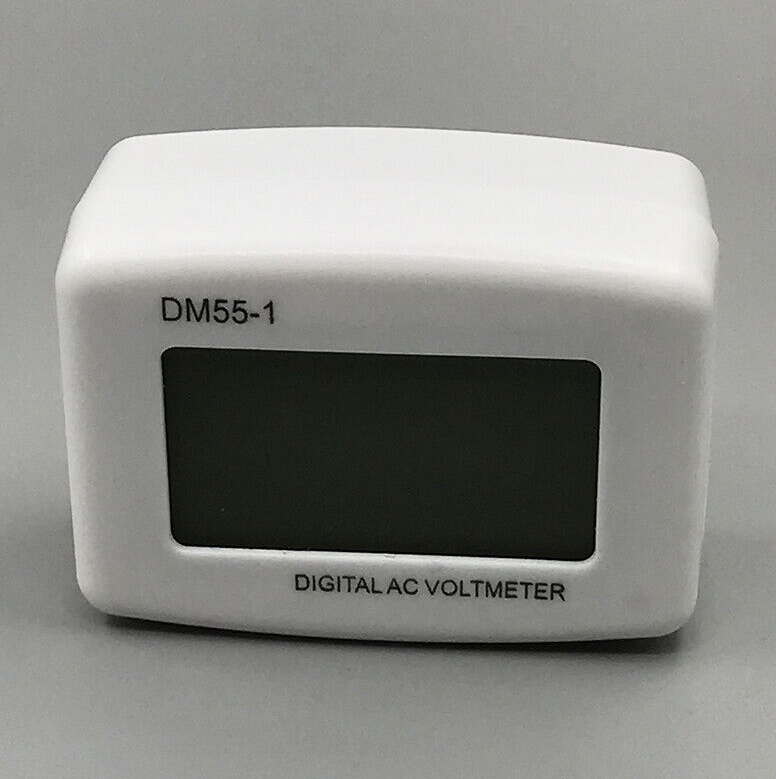 Высококачественный Цифровой вольтметр переменного тока 110-300 В 220 В 230 В, цифровой вольтметр, заглушка, домашний измеритель напряжения, тестер DM55-1 США ЕС