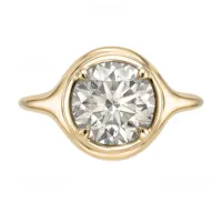 MUSHAN Patentierter Schmuckring aus 925er Sterlingsilber für Damen, D-Farbe, VVS1, Moissanit-Diamantring, GRA-zertifizierter Schmuck