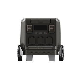 สถานีพลังงานแสงอาทิตย์แบบพกพา 2400W เครื่องกำเนิดไฟฟ้าแบตเตอรี่สำหรับใช้งานกลางแจ้ง พร้อมแรงดันไฟฟ้า 110V ถึง 240V สำหรับใช้ในบ้าน ชนิดปลั๊ก SC-2000 พอร์ตสถานีพลังงาน - Product Image 5